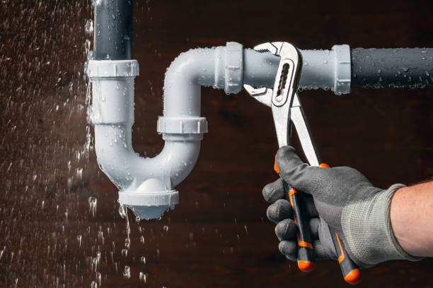 Professional Drain Cleaning technician working in Montgomery, TX